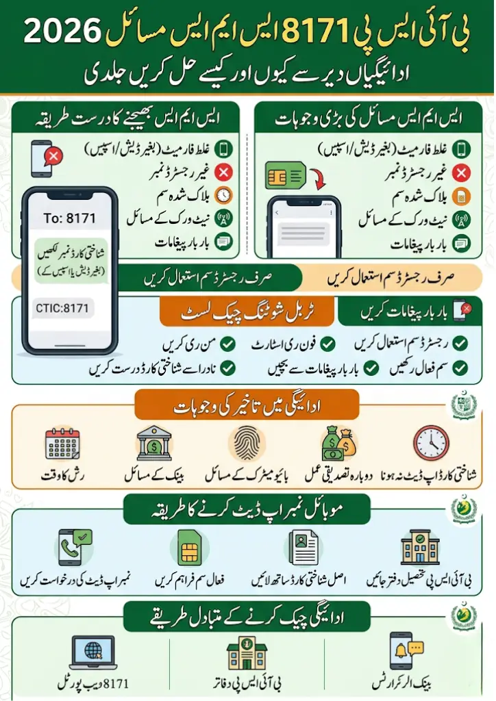 How to Fix BISP 8171 SMS Issues 2026 Quickly